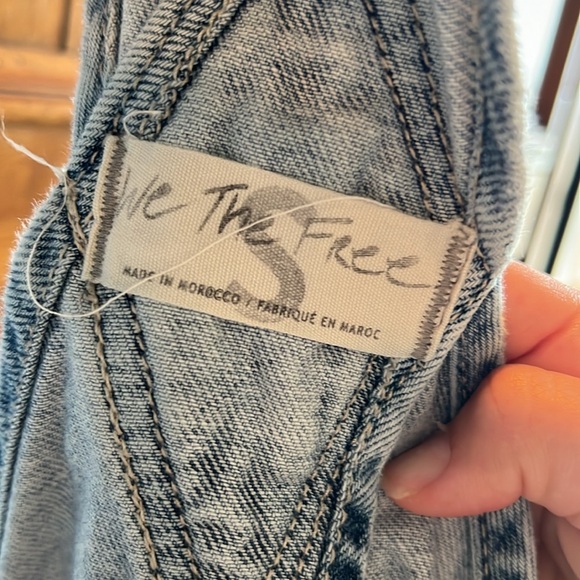 Free people ziggy overall shorts - Picture 3 of 3